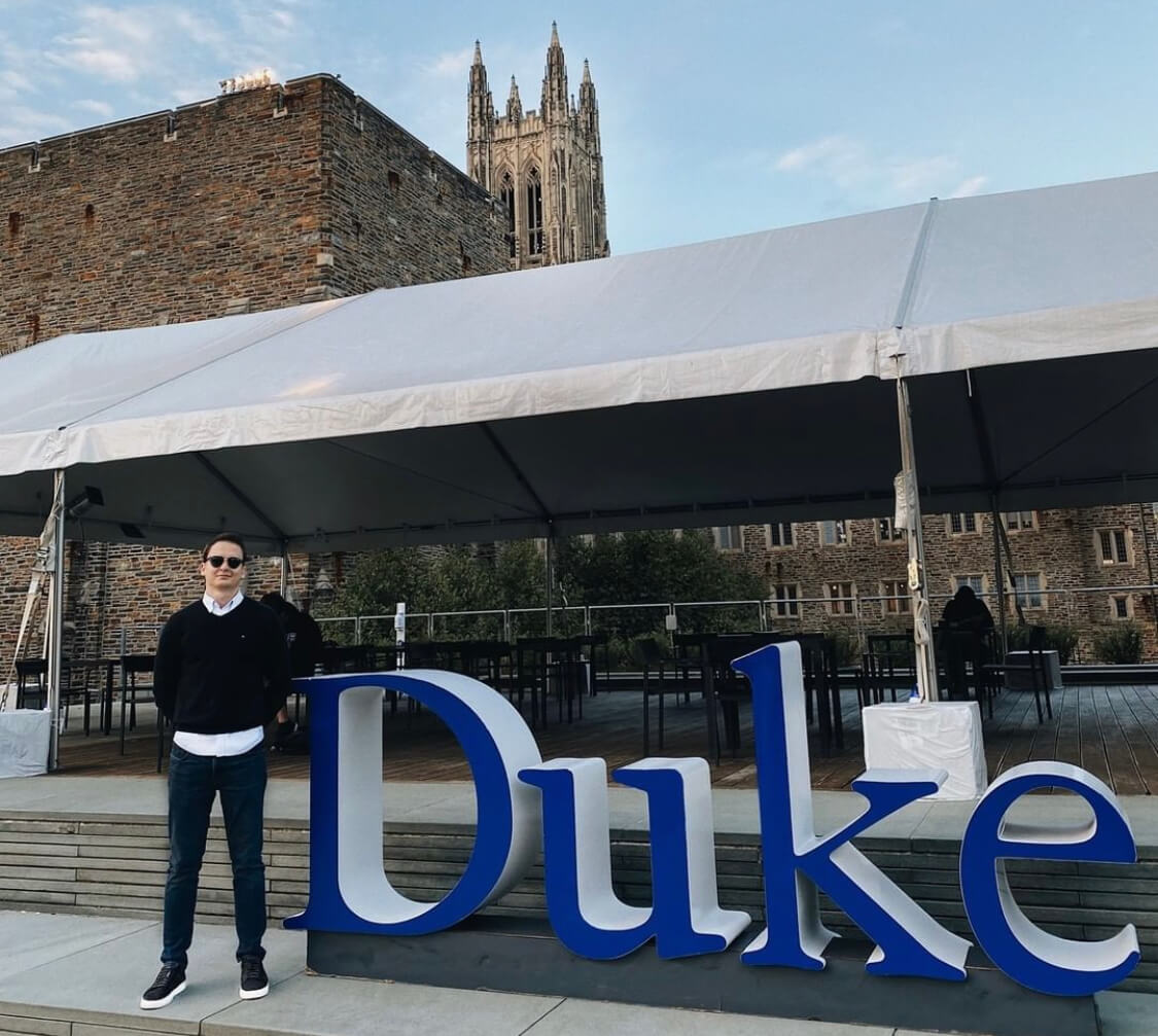 Лев Авдошин, обучение в Duke